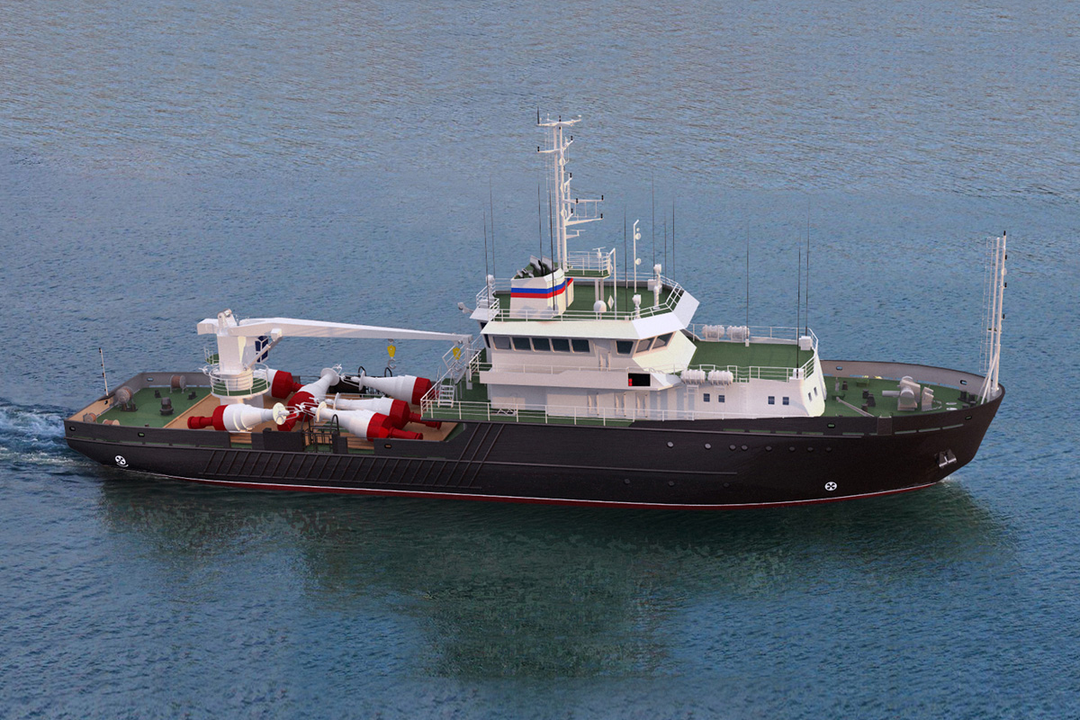 Малое гидрографическое судно Проект 19910