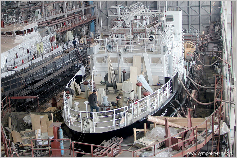 Строительство БГК проекта 19920 (заводской №01843) на ССЗ "Вымпел"
