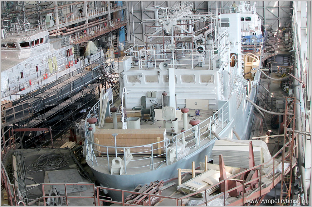 Строительство БГК проекта 19920 (заводской №01843) на ССЗ "Вымпел"