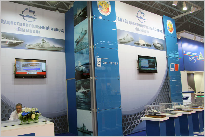 Судостроительный завод «Вымпел» принял участие в VI Международном военно-морском салоне
