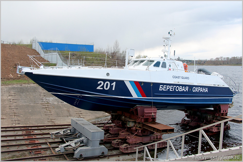 12 мая 2017г. Спуск на воду скоростного патрульного катера проекта 12150 «Мангуст» зав.№ 02649