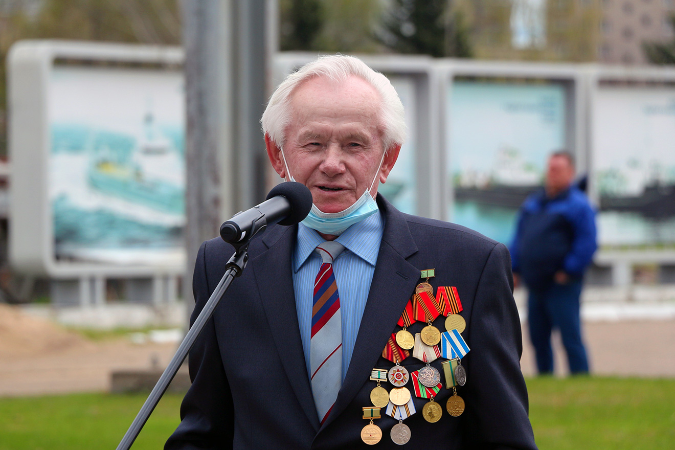 7 мая на ССЗ «Вымпел» состоялся митинг, посвящённый 76-й годовщине со Дня Победы в Великой Отечественной войне