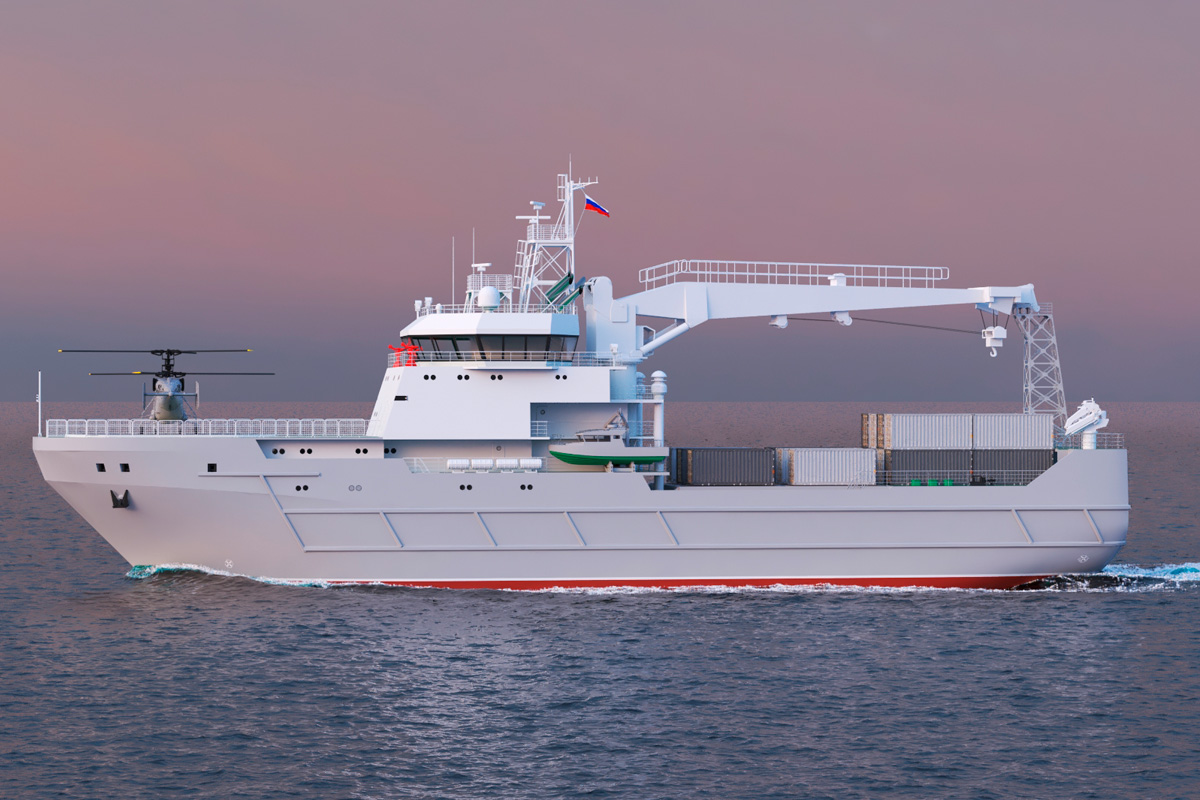Морской транспорт вооружения Проект 20360М