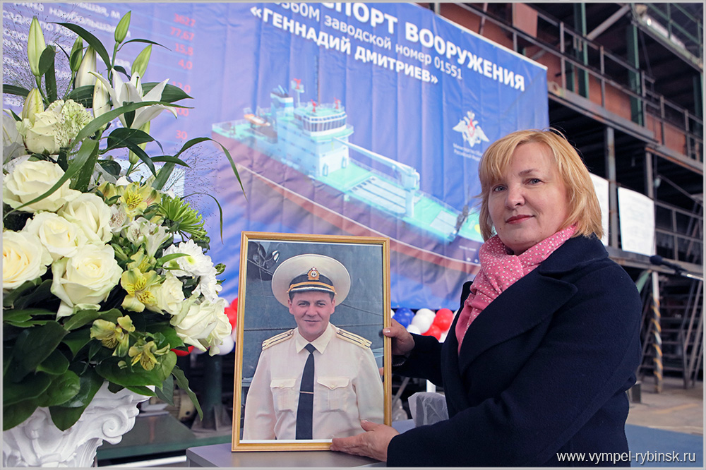 05 мая 2017, Рыбинск. Закладка морского транспорта вооружения нового поколения проекта 20360М